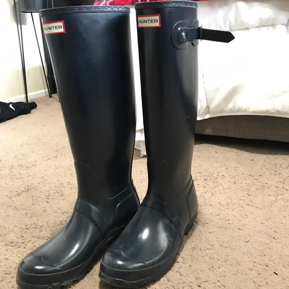 Hunter rain boots